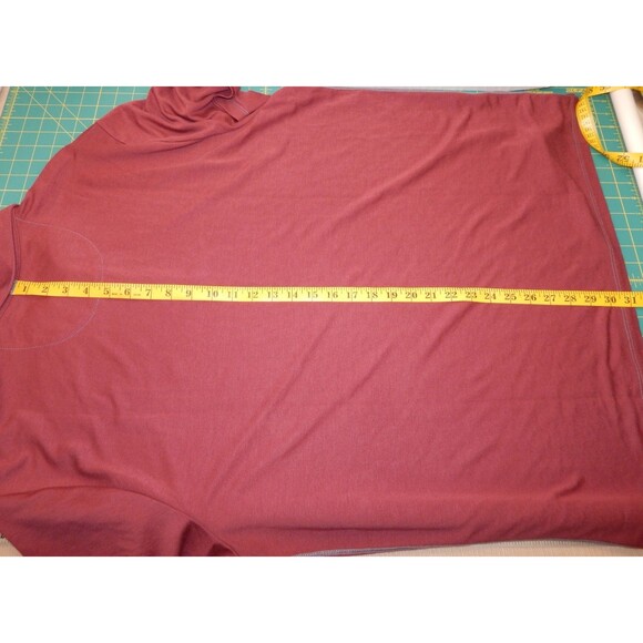 Tommy Bahama Men's Maroon Short Sleeve Button Up Casual Shirt XXL NWT - Picture 5 of 15